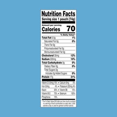 Healthy Reduced Sodium Tuna Pouches – 2.6 oz, 24 Pack, Perfect for Salads