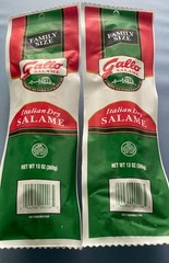 2 GALLO ITALIAN DRY SALAME Family Size Salami 13 oz each x 2 FRESHEST FREE SHIP