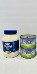 DAGIM Value Pack 2 Chunk Light Tuna In Water 12oz & 1 Mayonnaise 30 oz