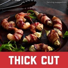 Fully Cooked Thick-Cut Bacon 10.5oz Pack – Breakfast Bacon Snacks