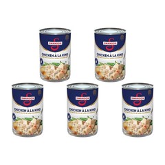 Swanson Canned Chicken a la King – Creamy and Nutritious 10.5 oz Can, 5-Pack