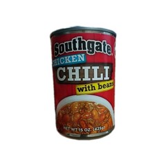 Lot 2 Southgate Chicken Chili w/ Beans, 15oz Ea Taco Exp 04/2027