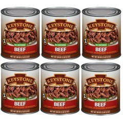 Keystone Meats All Natural Beef Fully Cooked 28oz No Preservatives Ready to Eat