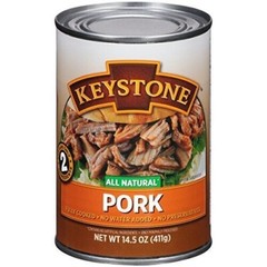3 Pack- Keystone Meats Natural Pork Fully Cooked 14.5 oz Food, No Preservatives✅
