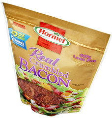Hormel Real Crumbled Bacon Bits 20 oz 40 Less Fat Ideal for Salads and Recipes