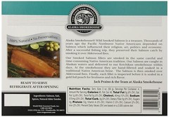 5 Boxes Alaska 8 oz Smoked Wild Salmon Boneless Ready to Eat Fillets 2027 Expire