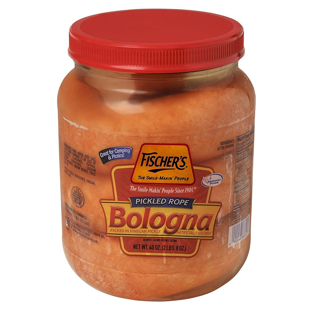 Fischer’s Rope Bologna 40oz Jar