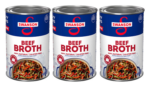Swanson 100% Natural Beef Broth 3 Pack