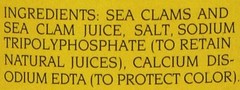 High-Quality Chopped Sea Clams 51oz Can – Ideal for Home Chefs and Restaurants
