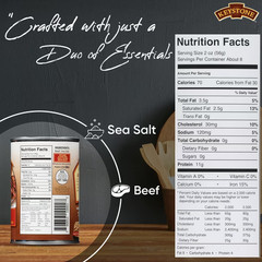 Keystone Meats All Natural Beef 3 Cans | Fully Cooked 14.5 oz Canned Meat Bulk