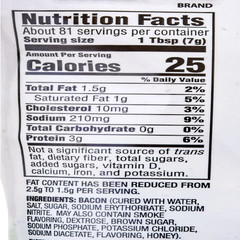 Hormel Real Crumbled Bacon Bits 20 oz 40 Less Fat Ideal for Salads and Recipes