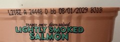 Trader Joe’s Light Smoked Salmon 5oz In EVOO Extra Virgin Olive Oil Delicious