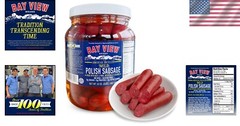 Bay View Premium Smoked Polish Sausage – No MSG, 0g Sugar & Gluten-Free