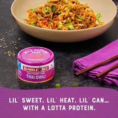 Bumble Bee Snackers Thai Chili 14g Protein per Serving No Draining, Ready t…