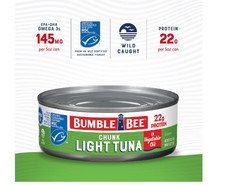 Bumble Bee Chunk Light Tuna In Oil 5 oz Cans (Pack of 24) – Wild Caught Skipjack