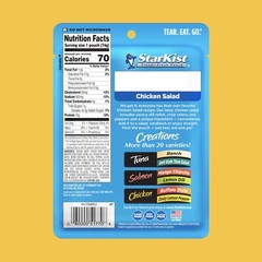 Chicken Creations, Chicken Salad, 2.6 Oz Pouch (Pack of 12)