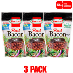 HORMEL Real Bacon Bits Topping, 6 oz Pouch, 3 Pack