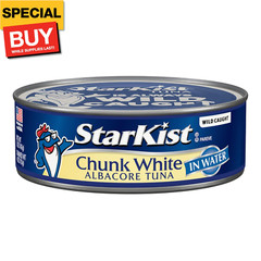 Chunk White Albacore Tuna in Water – 5 oz Can (Pack of 12)