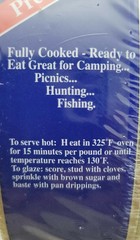 9 PACKS-16oz DAK Premium Ham Fully Cooked water added Ready to eat Picnic Food