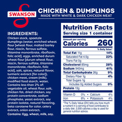 (12 Pack) Canned Chicken and Dumplings with White and Dark Chicken Meat, 10.5 O