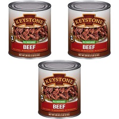 Keystone Meats All Natural Beef Fully Cooked 28oz No Preservatives Ready to Eat