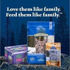 Wilderness Natural Wet Cat Food Paté High-Protein & Grain-Free Recipe Chicken