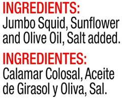Versatile 4 Ounce Canned Jumbo Squid in Sunflower Oil – Perfect for Recipes