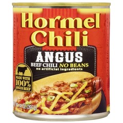 12 Pack Canned Chili No Beans Angus Beef 15oz Protein Rich Shelf Stable New