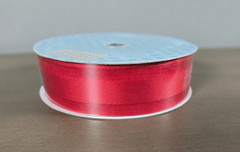 Kirkland Everyday Wire Edged Ribbon. 50 Yards. 1.5″ Red