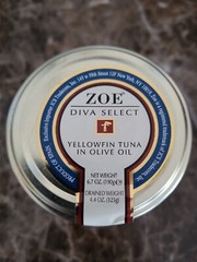 4Premium Yellowfin Tuna in Olive Oil Solid In Vacuum Seal Jars 6.7oz Ea BB 2028