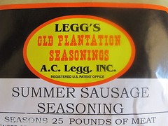 SUMMER SAUSAGE Seasoning AND CASINGS for 25 lbs. Just add Venison, Elk, Pork
