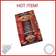 Lowrey’s Bacon Curls Microwave Pork Rinds (Chicharrones), Hot & Spicy, 1.75 Ounc