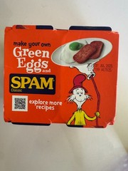 Green Eggs & Ham SPAM Limited Edition (Two 12oz Cans) (6/2028) FREE SHIPPING!