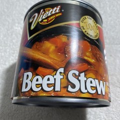 Lot 5 Cans Vietti Beef Stew, 24oz each. Ready To Eat, (T 720) New, Free Shipping