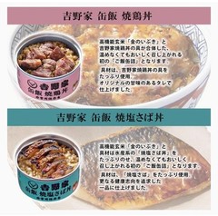 Yoshinoya Beef bowl canned food etc 6 can set【吉野家 牛丼缶詰等 6缶セット】