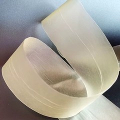 2 Meters Food Grade Plastic Casings for Sausage Salami Wide 50mm Shell Inedible