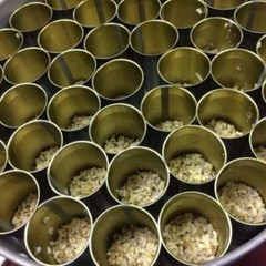 3 cans Ant Eggs In Brine Authentic Thai Cooking Menu 100 g. Of Eggs DHL Shipping