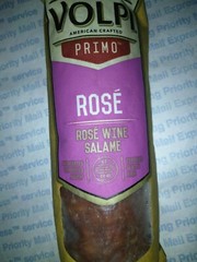 ROSE Wine Italian Smoked Salami Volpi Primo 24oz AllNatural ULTIMATE Delicacy