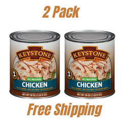 Keystone All Natural Chicken, 28 oz Can (2 Pack) Free Ship
