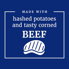 Corned Beef Hash, Canned Food, 12 – 15 OZ Cans