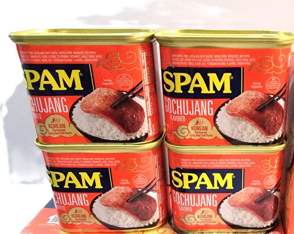 4X SPAM Gochujang – NEW FLAVOR 2024 – 12oz Cans Exp 08/27 Free Shipping