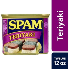 Shelf Stable Teriyaki Pork Canned Meat 12 Pack Fully Cooked Protein Meals New