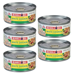 Premium White Chicken Breast with Rib Meat in Water – 19G Protein per Serving –