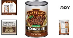 14 Ounce Ground Beef – Long Shelf Life Emergency Food Solution