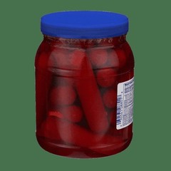 Ready to Eat Pickled Sausage 32oz Jar Low Carb Snack Protein Smoked Shelf Stable