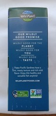 Wild Planet Wild Pacific Sardines in Extra Virgin Olive Oil 4.375oz (Pack of 24)