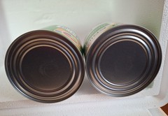 Lot of (2) Crider Fully Cooked Ground Pork Canned 24oz Exp. 2028