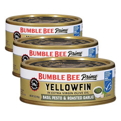 Prime Solid White Albacore Tuna in Water, 5 Oz Easy Open Cans (Pack of 4) – Prem