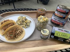 Crown Prince Natural Solid White Albacore Tuna in Spring Water, No Salt Added…