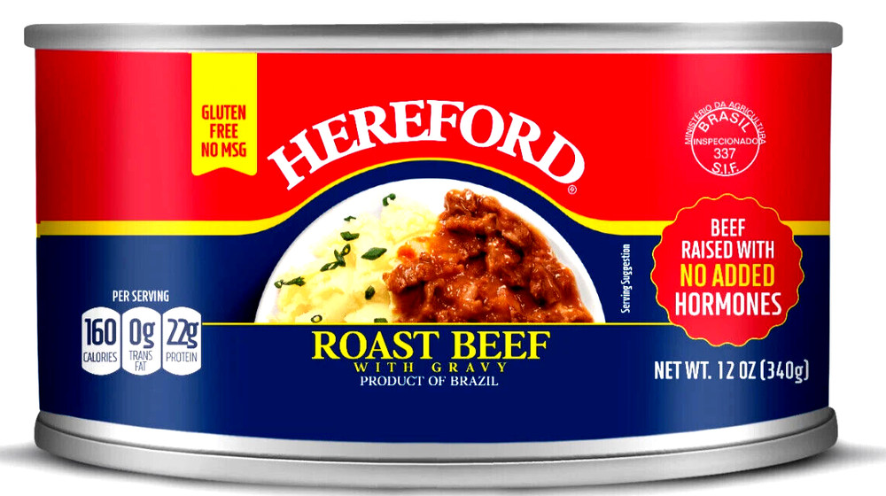 HereFord Roast Beef with Gravy Fully Cooked Ready To Serve 12 oz ~3/2027